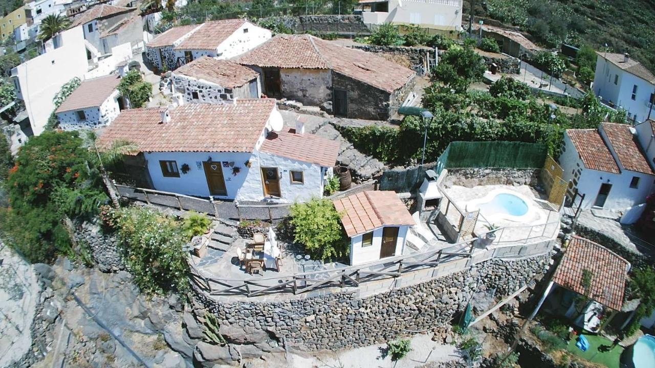 Romantic Hamlet Cottage With Private Pool La Fragua De Eliseo Candelaria Eksteriør billede